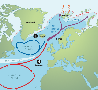 Map of the Northern Seas