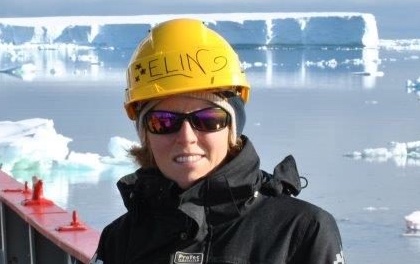 Elin Darelius i Antarktis