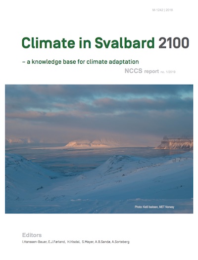 forside av Svalbardrapporten 