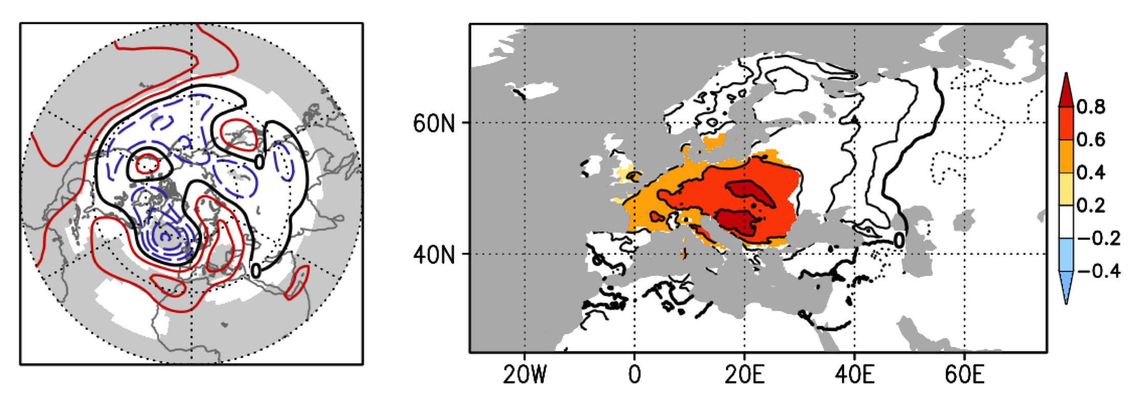 ENSO influence on European weather