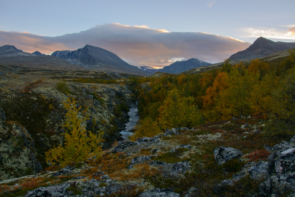 Fjell og landskap i Rondane